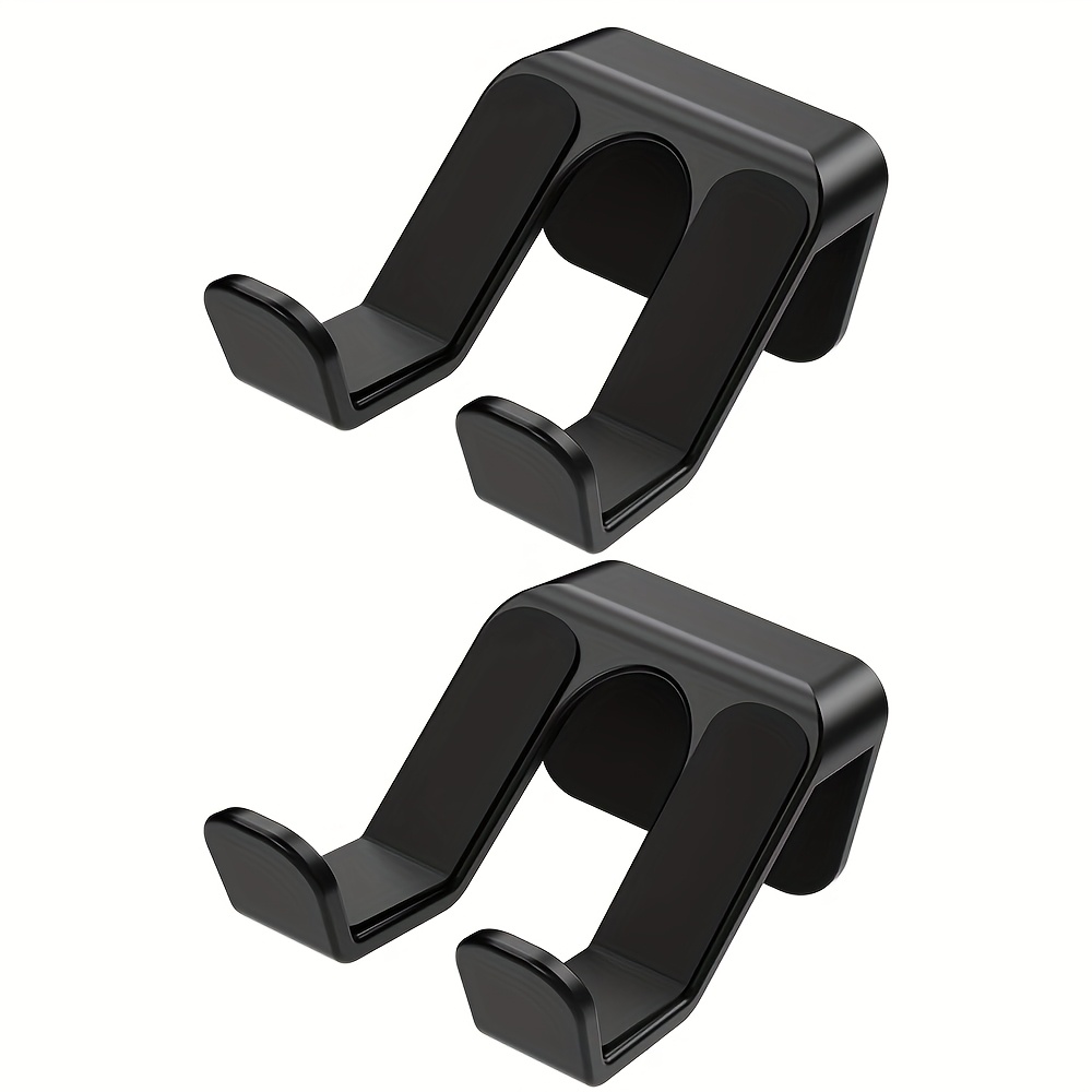 TEMU 2pcs Multifunctional Wall-mounted Bracket, Game Console Controller Holder, Strong Adhesive And Screw Installation Options, With Pad Protection,