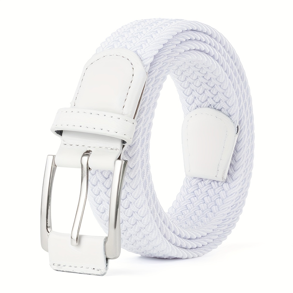 Image of Unisex Sports Casual Golf Belt Comfortable Breathable Needle -piece Elastic Waistband