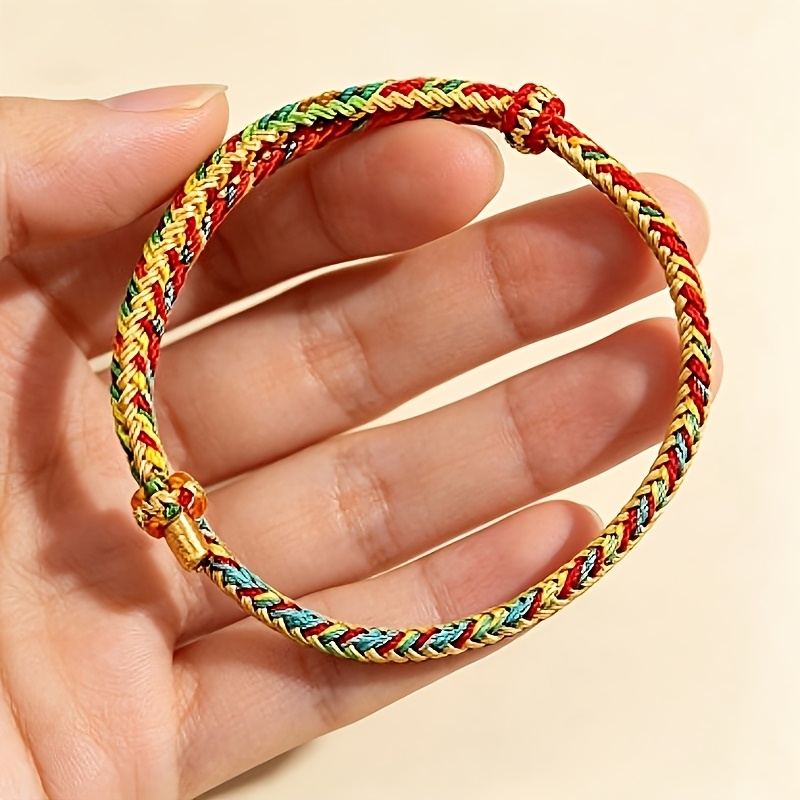 Braided Hand Rope Ethnic Style Versatile Bracelet