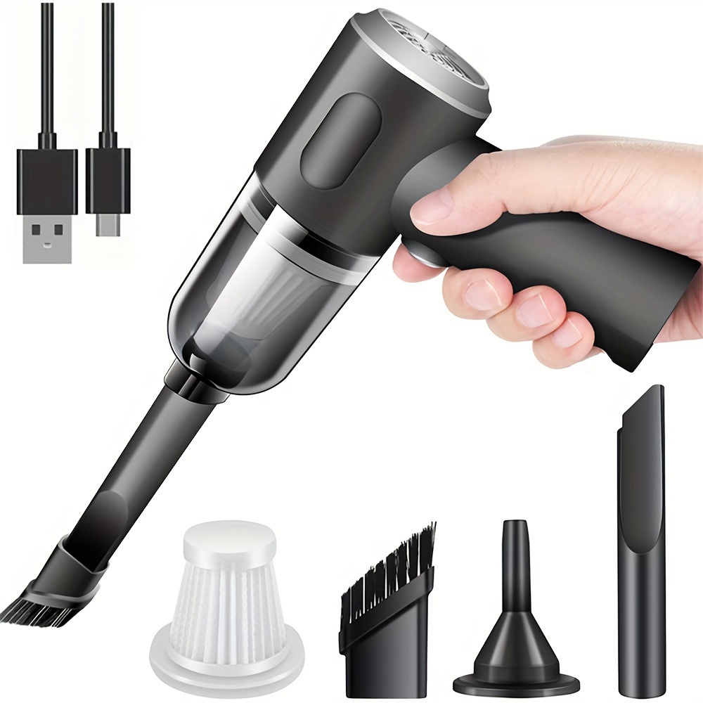 

Portable Handheld Vacuum Cleaner - Suction, Wireless & Rechargeable , Cleaning For , Offices, And Homes, For