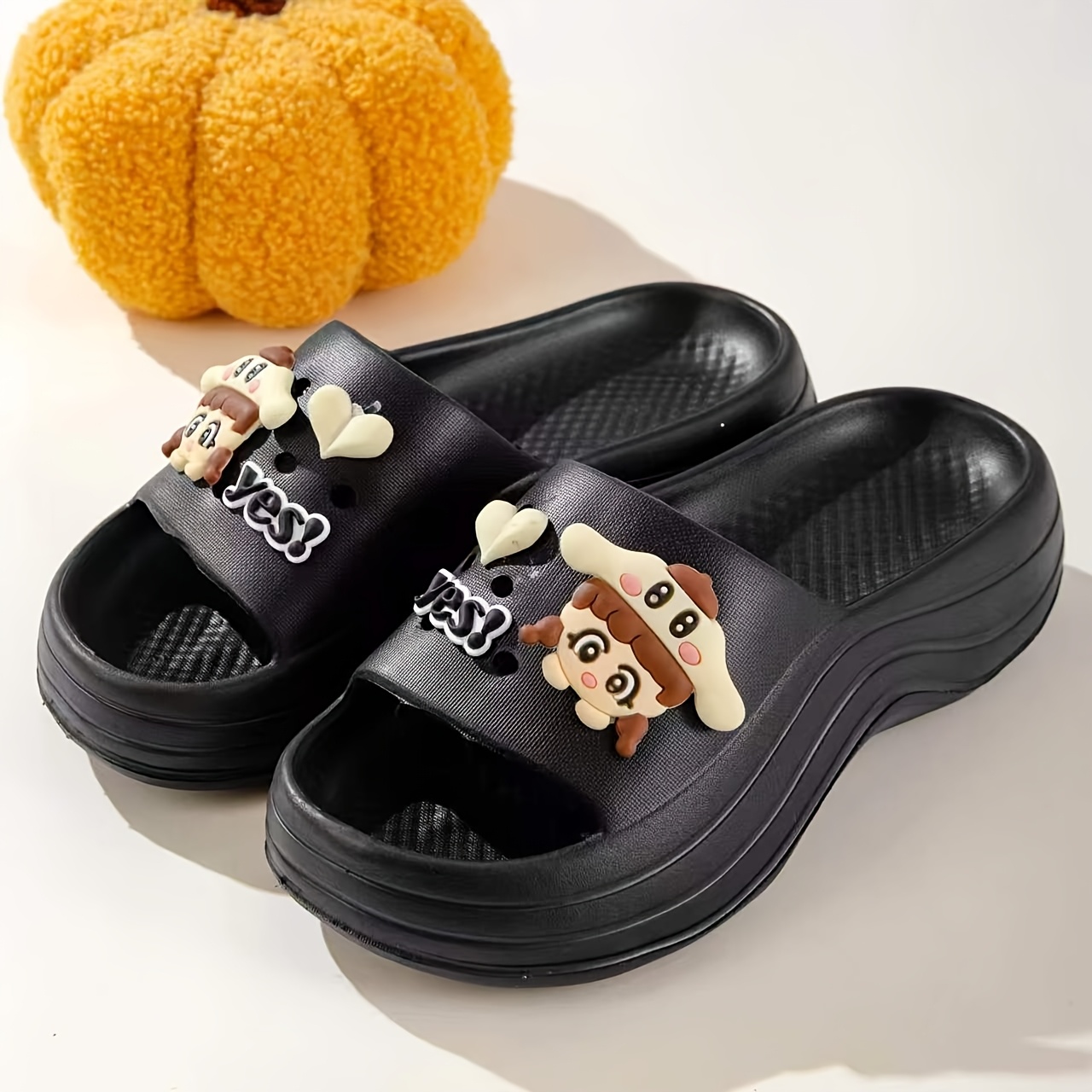 new ladies' slippers soft non slip eva super thick sole soft