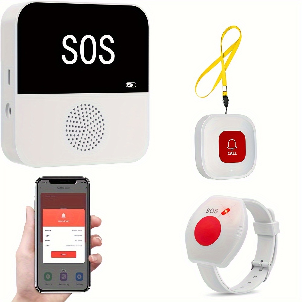 Reloj Emergencia Ancianos Pulsera SOS Rastreador GPS para Personas Mayores  Llamada De Emergencia SOS,Ubicación GPS Teléfono Ayuda En Caso De