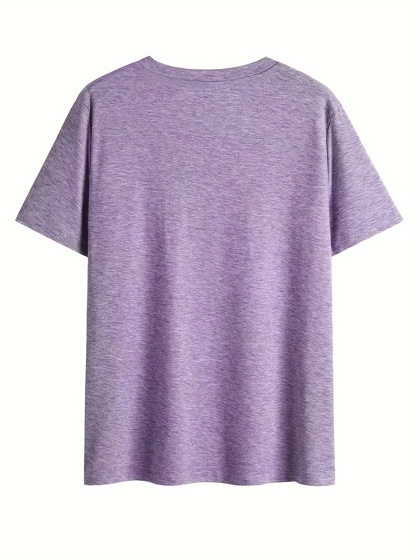 womens casual v neck t shirt summer knit fabric top with alphabet pattern 60 polyester 35 rayon 5 spandex   stretch lightweight 180g m feeling     today graphic tee Product details 9