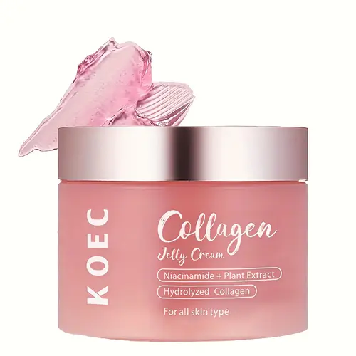 collagen jelly cream collagen niacinamide jelly cream hydrating firming moisturizer with freeze dried hydrolyzed collagen freeze dried collagen face mask