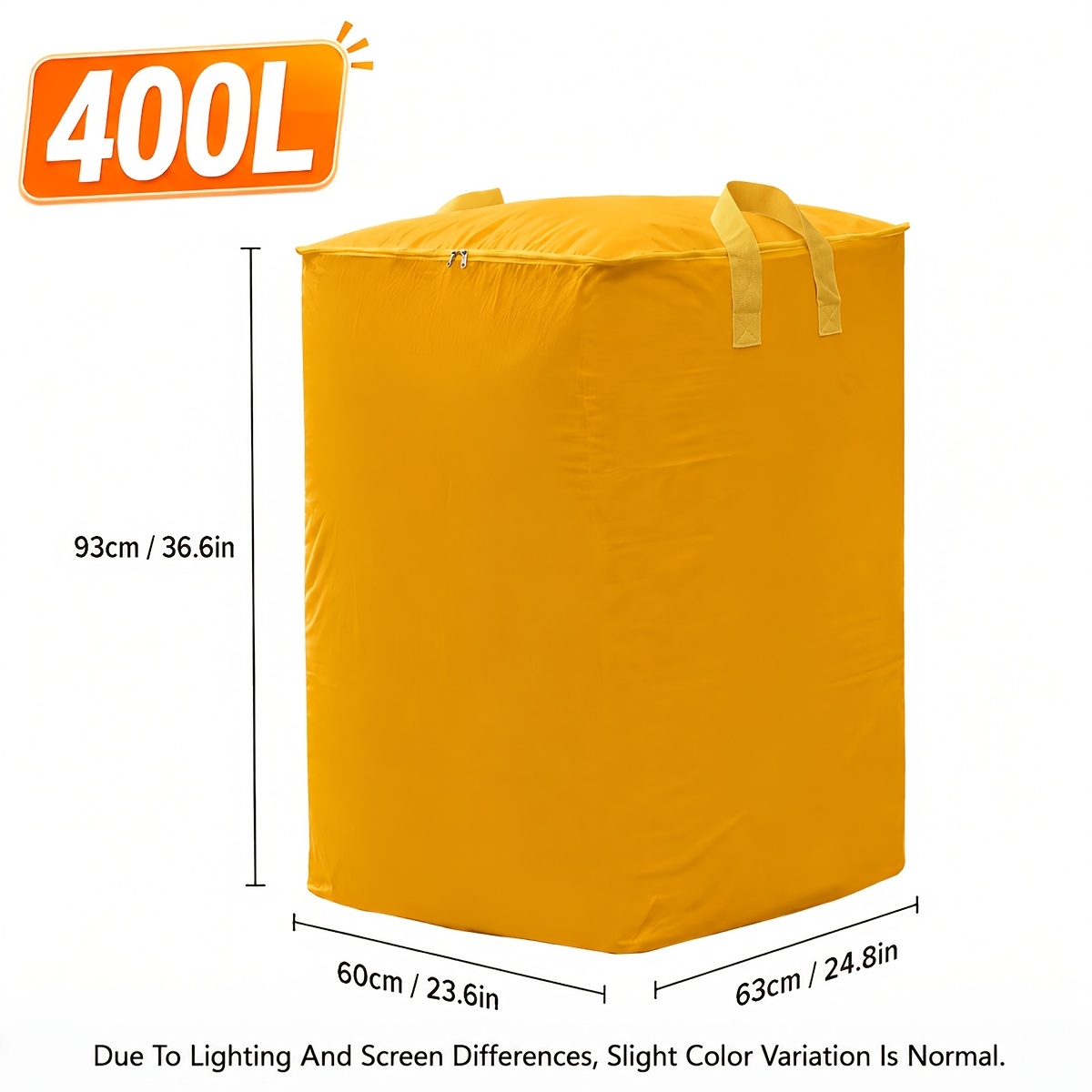 TEMU Extra-large Capacity Thickened Moving Bag With Reinforced Handlesâheavy-duty Storage And Organizing Bag, Foldable And Portable Design. Suitable