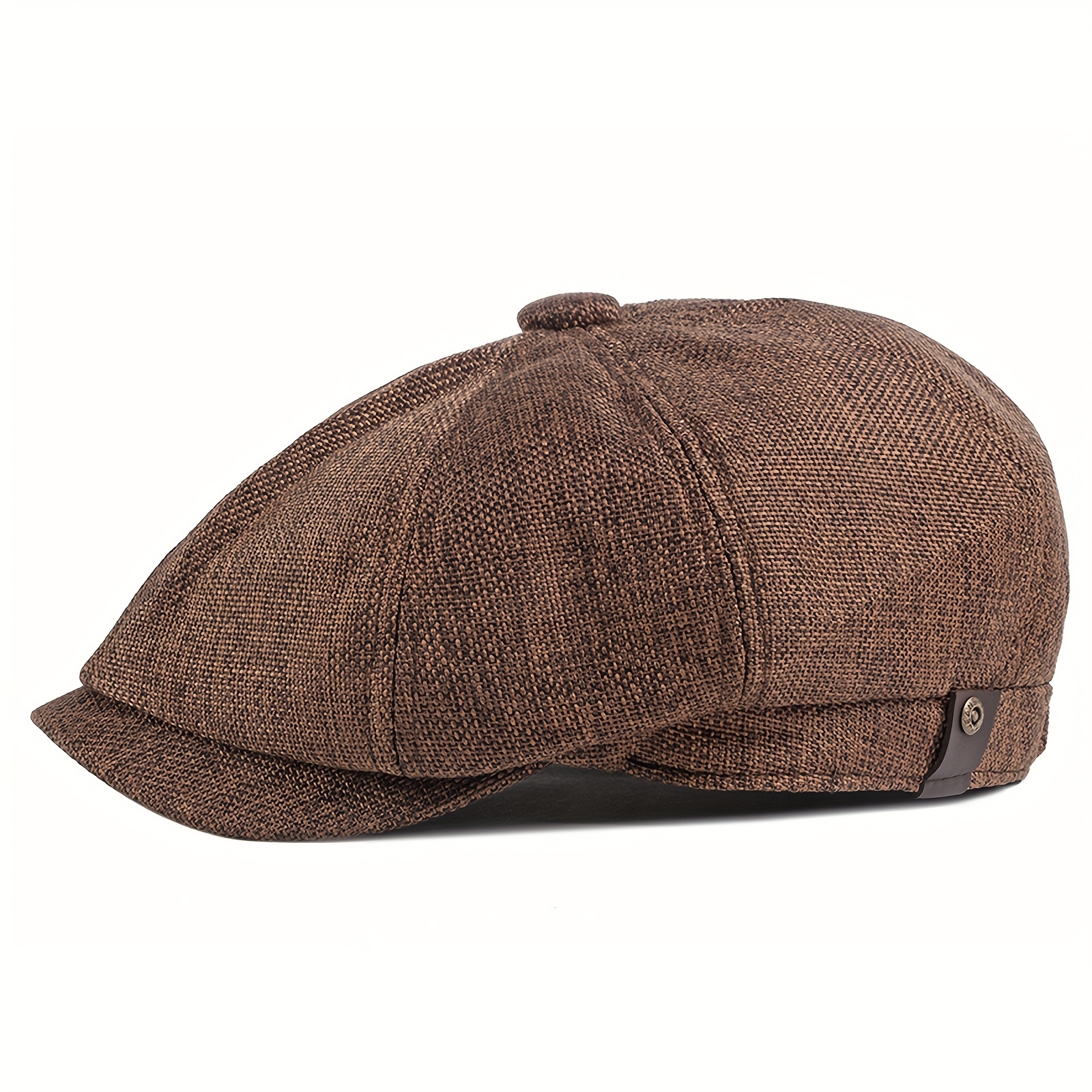 Men's Flat Cap: Vintage Beret Soft Baseball Cap - Unisex