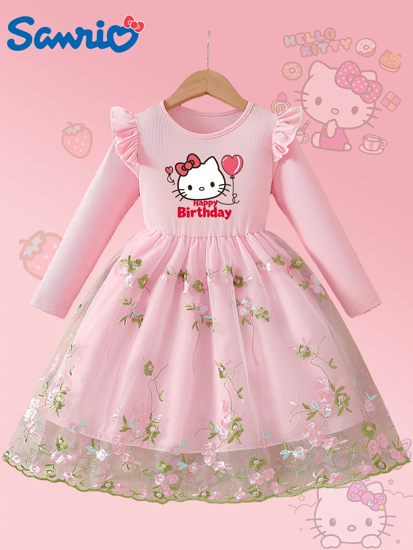 mens dress loafers with tassels Hayati Girl Doll Hello Kitty Birthday Dress main image 1