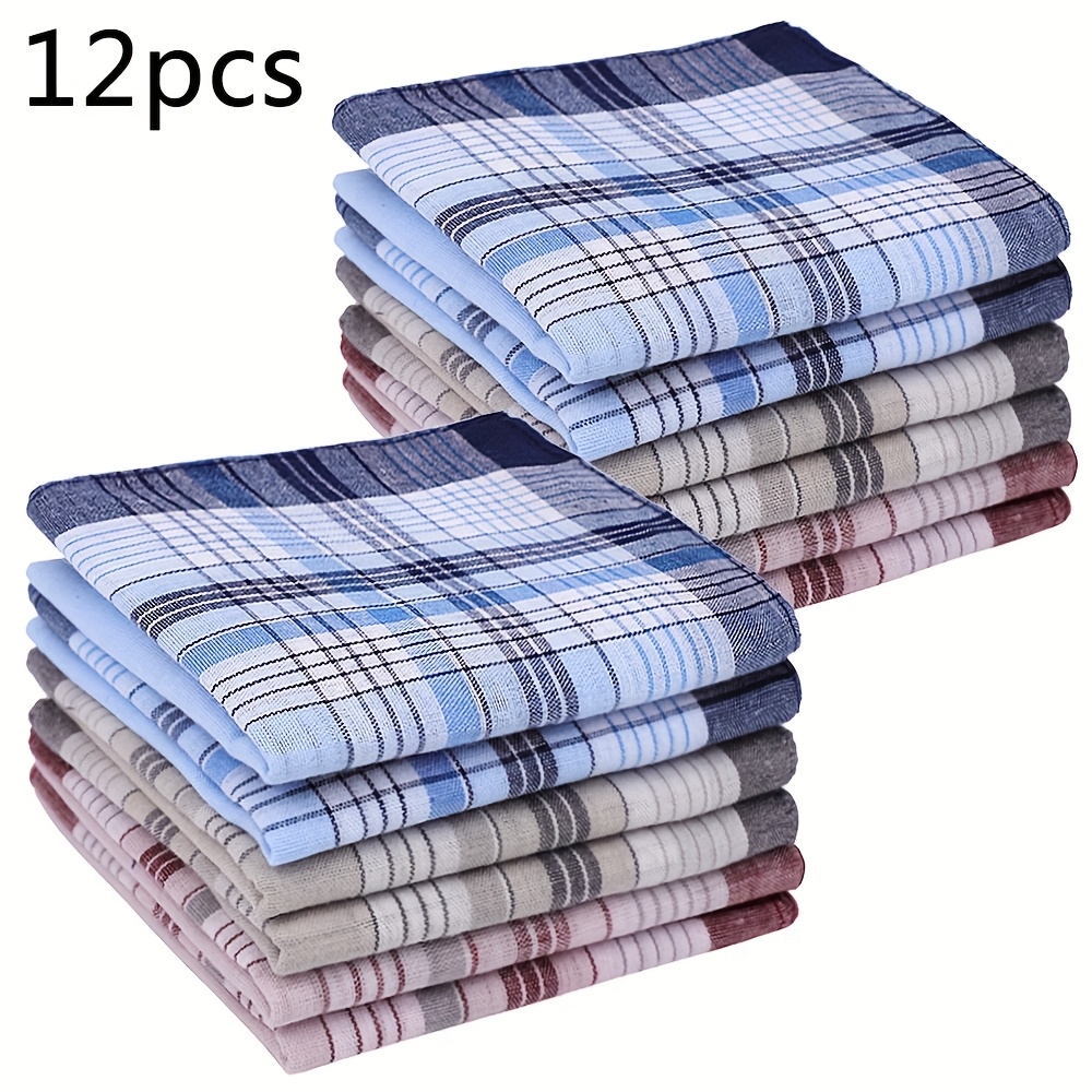 12-Pack Classic Cotton Hankies
