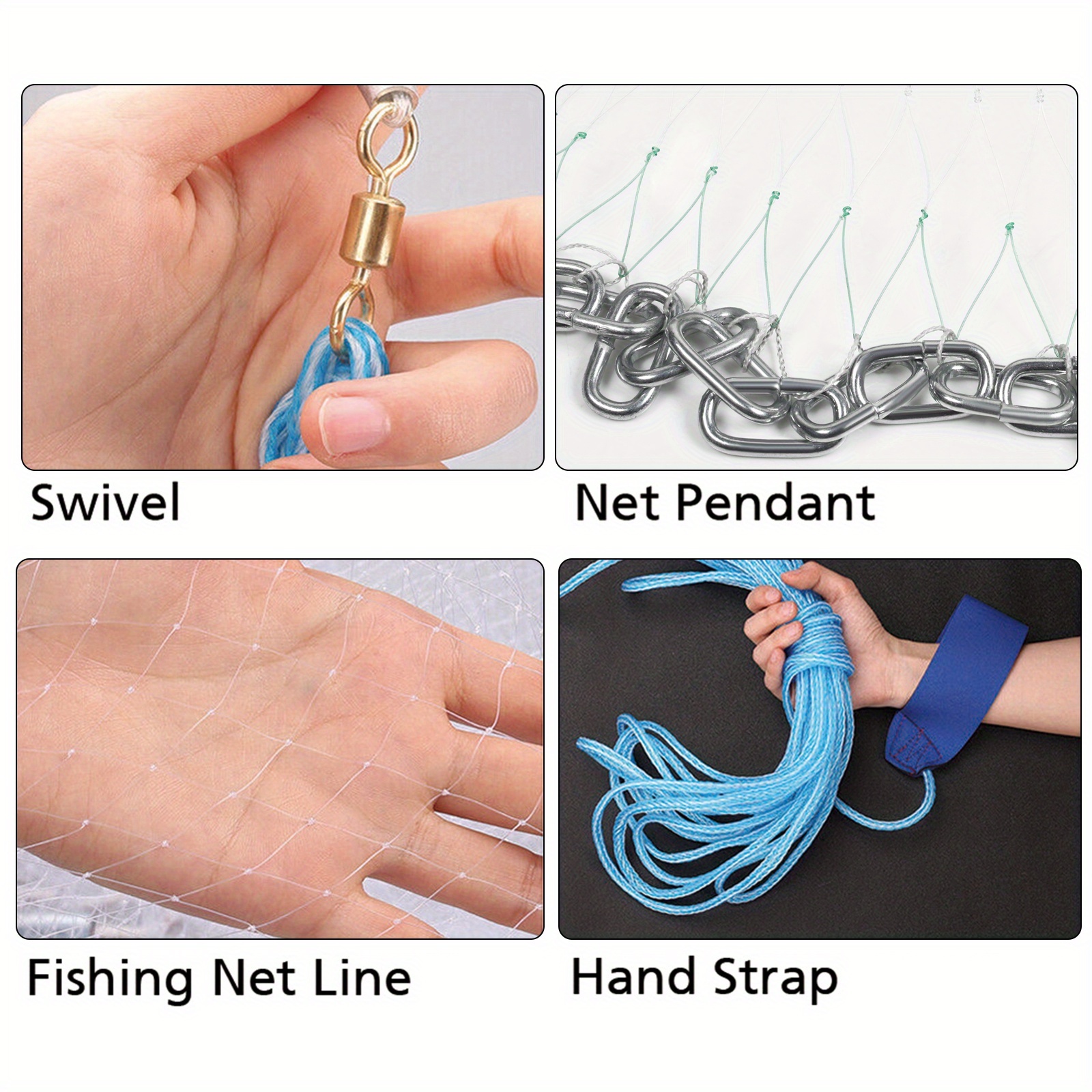 20 24 26 6 30ft diameter large american saltwater fishing - Temu