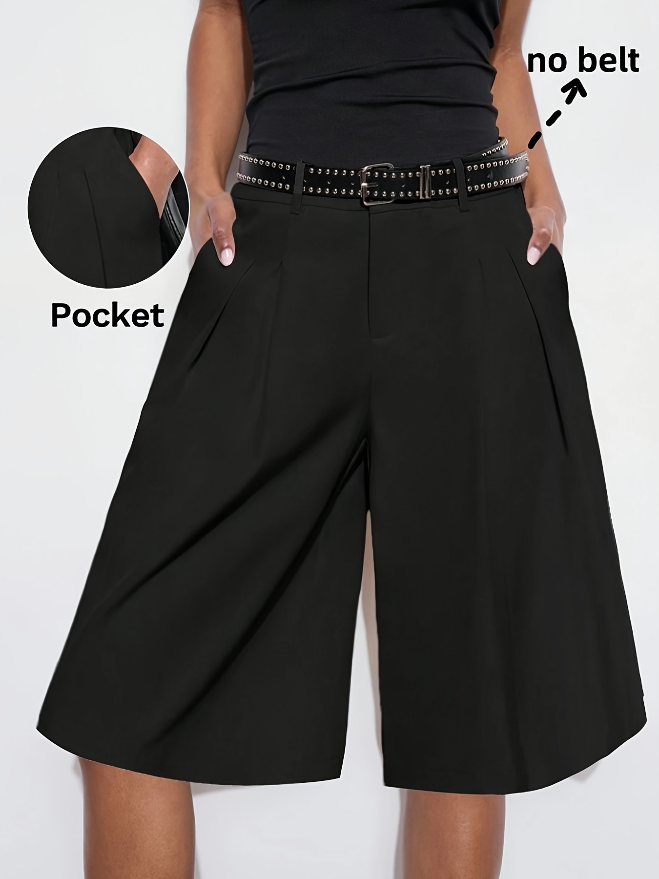 Black Dress Shorts