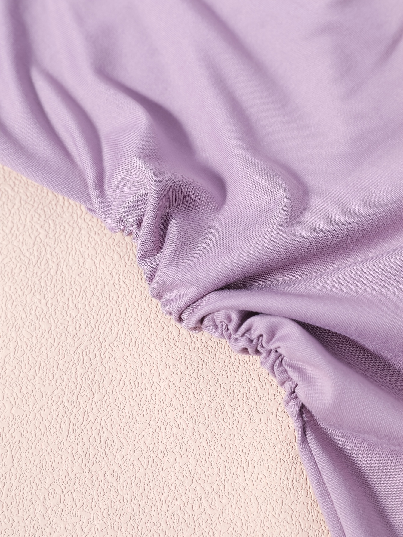 Women's Elegant Ruffled Short Sleeve T-Shirt - Round Neck Casual Top, Solid Color, Machine Washable, All-Season Comfort Fit, Ladies T Shirts, Versatile Clothing, Simple Fashion, Texture