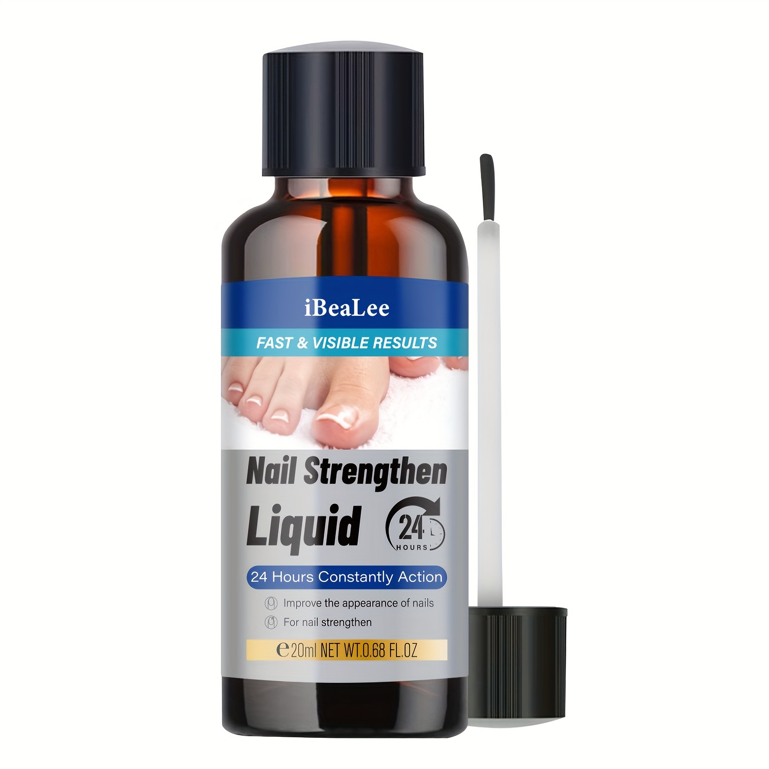 Toenail Care Serum For Deep Protection, Solution To Strengthen Nails - Formaldehyde, Nail For Hands And Feet, Quick Results, Ideal For Toenails And Fingernails
