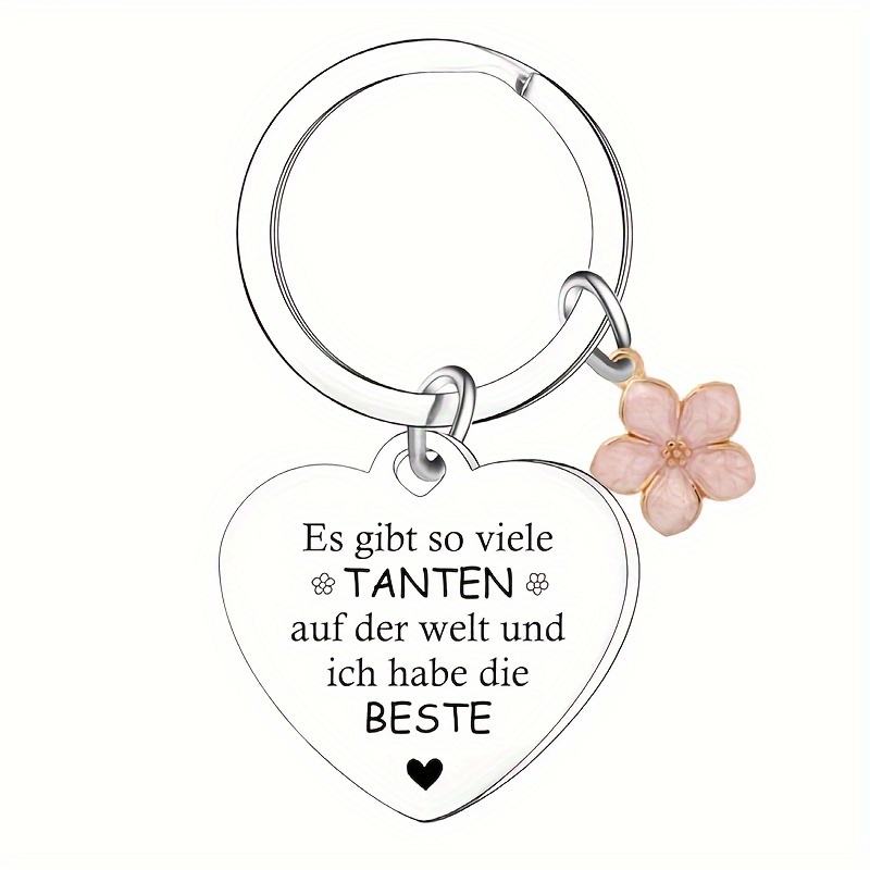 Auntie Gift, Thank You Auntie Keychain, Gift For Auntie, Mother's Day Gift, I Have The Best Auntie
