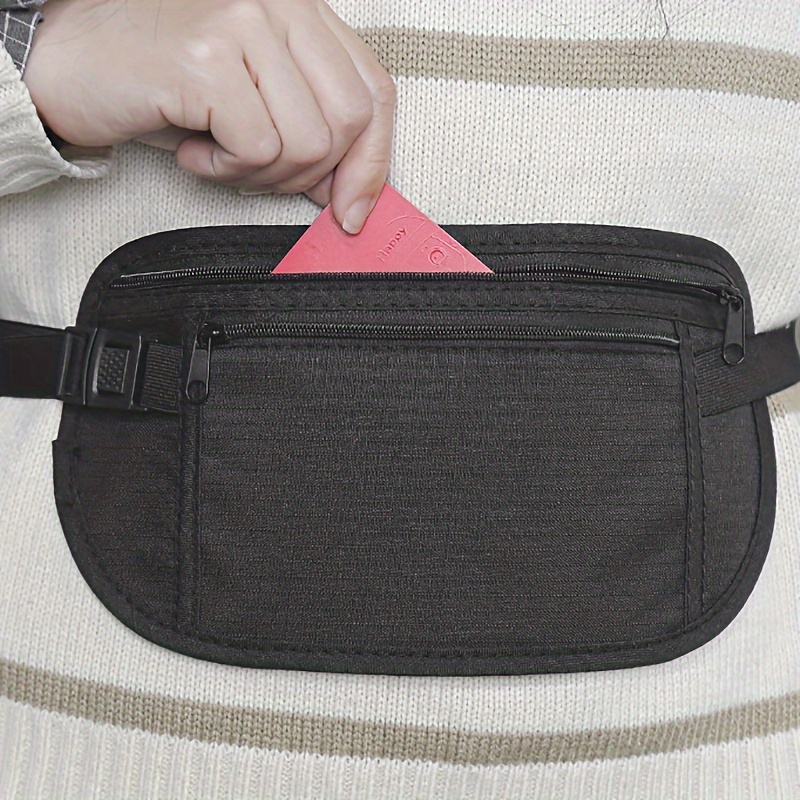

1pc Multi Functional Ultra Thin Fashionable Waist Bag