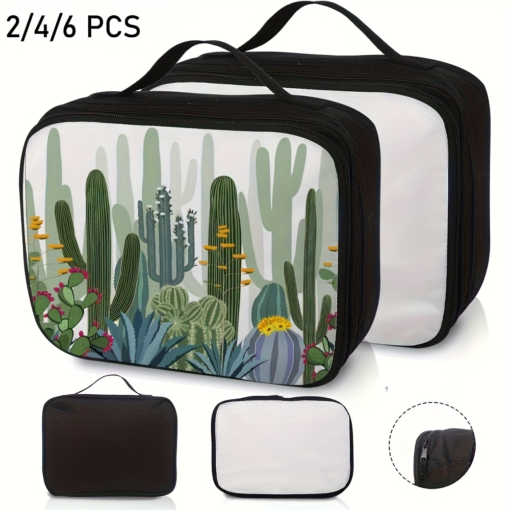 4pcs sublimation blanks makeup bag insulated travel Temu