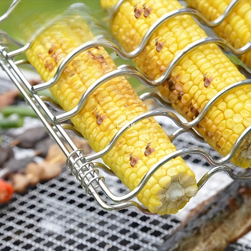 one metal grilling basket for bbq sausages ideal for home use camping and picnics it cooks sausages and vegetables   and is an easy to clean grilling accessory this sturdy sausage grilling basket is     gifts and picnic   Product details 1