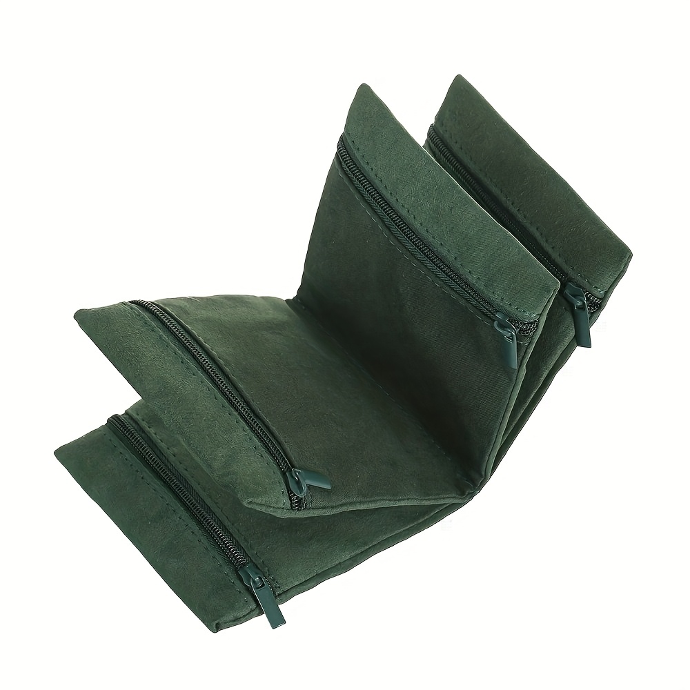 E-shop Damendamen Organizer-Tasche – Vielseitige Schmuck-, Make-up- und Geldbörsen-Etui mit Reißverschluss, kompakte faltbare Tasche für Reisen & –