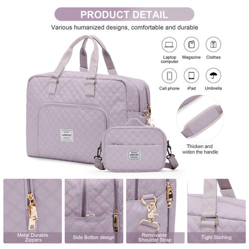 bolso de viaje de fitness con de y juego de piezas con bolsa de con de , organizador de viaje, bolsa de equipaje, bolsa antirrobo con llavero antipérdida, cubierta para asa de maleta, costuras reforzadas, asa de transporte , diseño de compartimento interno