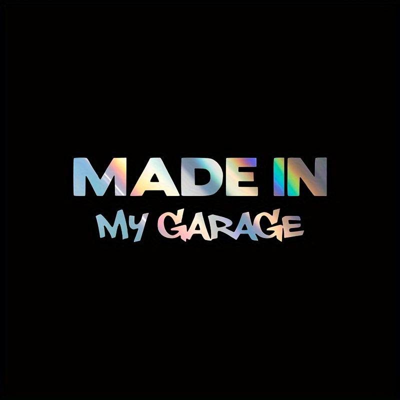 Made In Vinyl Car Body Stickers Car Window Glass Body Decoration Decal Front Windshield