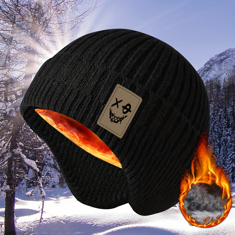 

Winter Beanie - , Warm & Stylish With Pirate , Casual Knit Hat For Men And Women