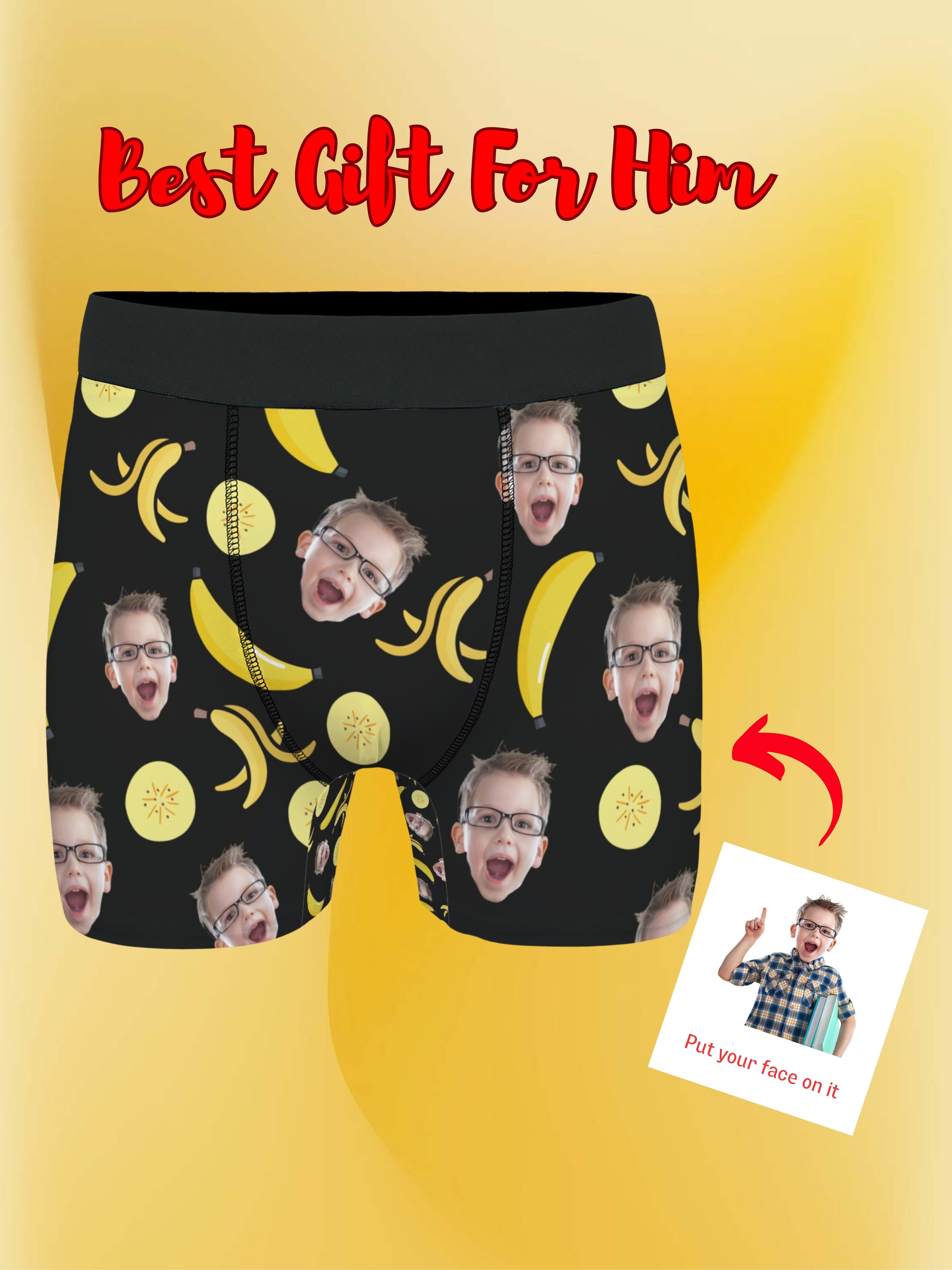 Face Boxers - Put Your Face on Boxers