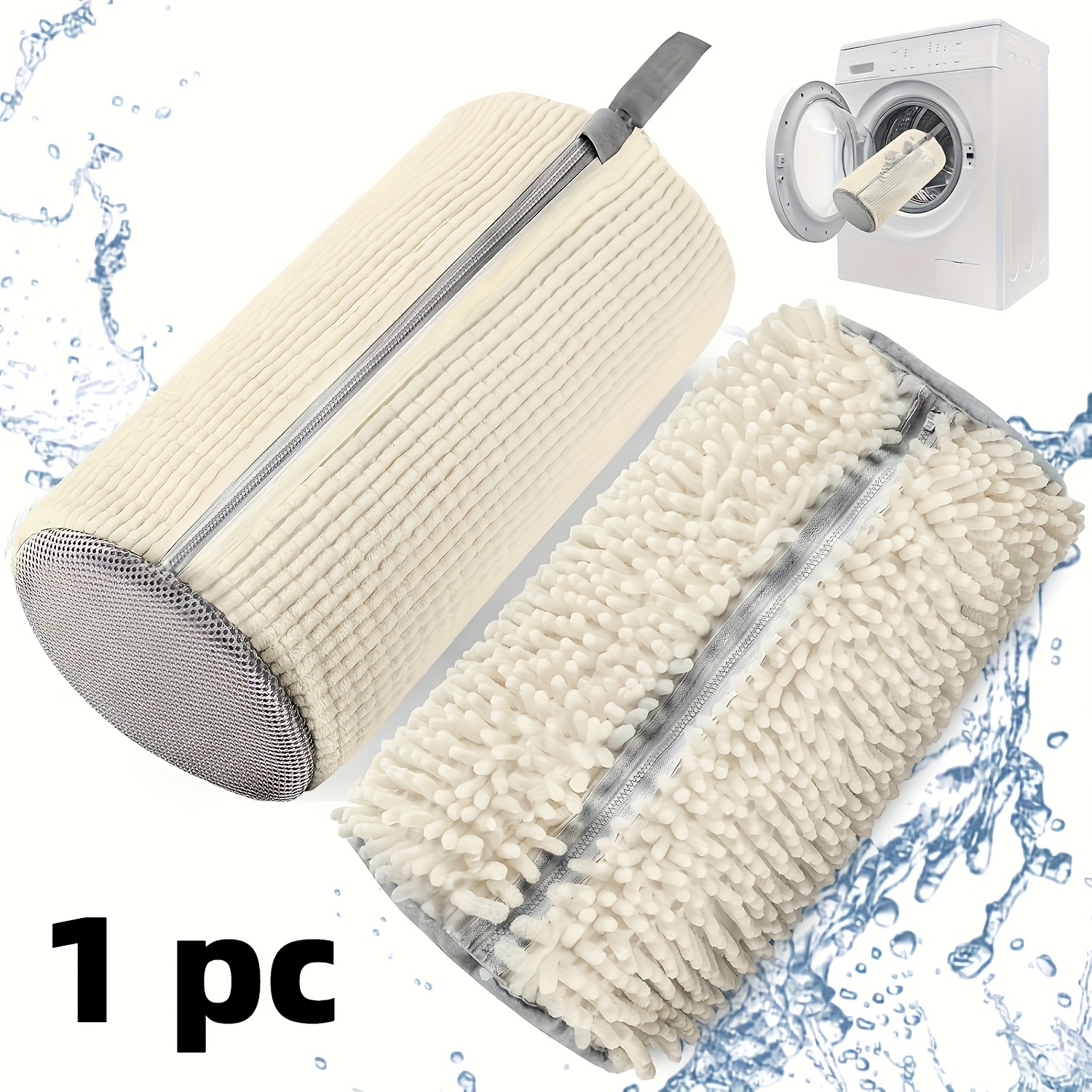 TEMU Shoe Washing Machine Bag: Washing Machine And Dryer Laundry Shoe Bag, Includes Dustproof Shoe Bag - Reusable Shoe Cleaning Bag, Suitable For