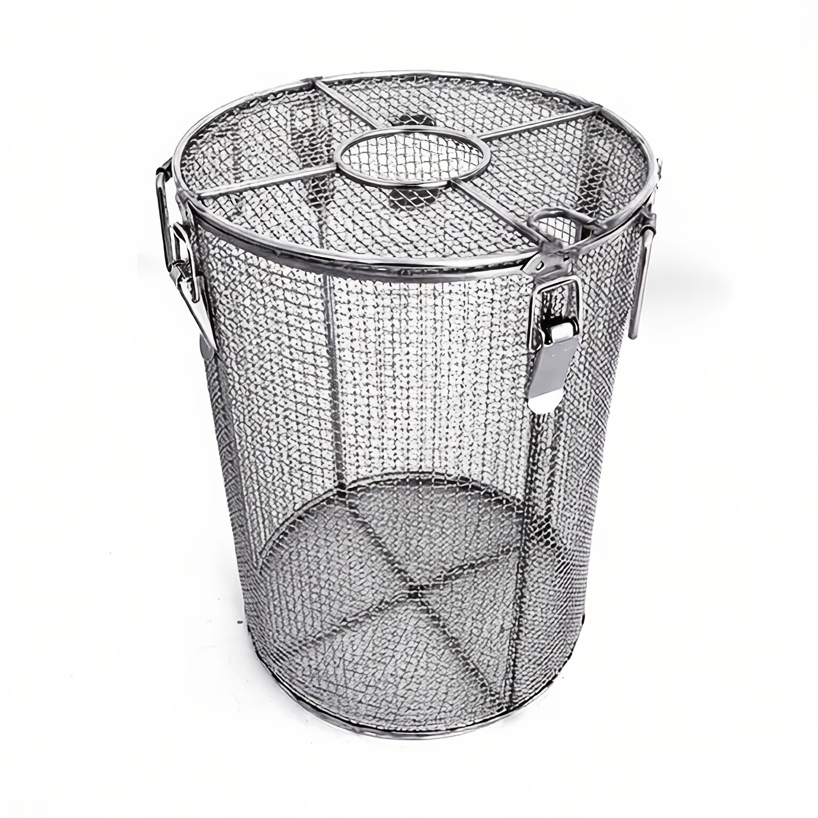 Image of Stainless Steel Mesh Water Pump Barrier Cover With Hole Pond Pump Filter Cover Anti-clogging Outdoor Mesh Protection Cover For Most Pumps Pond Pump Outdoor Water Filters