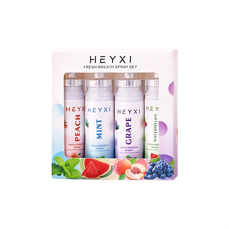4pcs of 22Ml Fruit-Flavored Mouth Freshener, for Oral Care, Long-Lasting Freshness, Easy to Carry, Perfect for Dates, Work, Or After Meals - an Ideal Gift - Image 4
