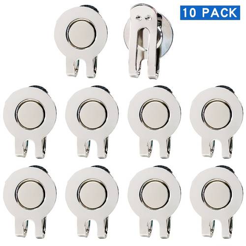 10pcs magnetic metal golf ball cap clips suitable for marking and accessories