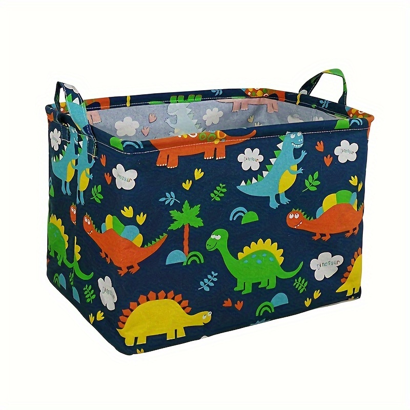 

1pc Pattern , Multipurpose Organizer Bin For Kids' Clothes, , , And Books - , Suitable For Types