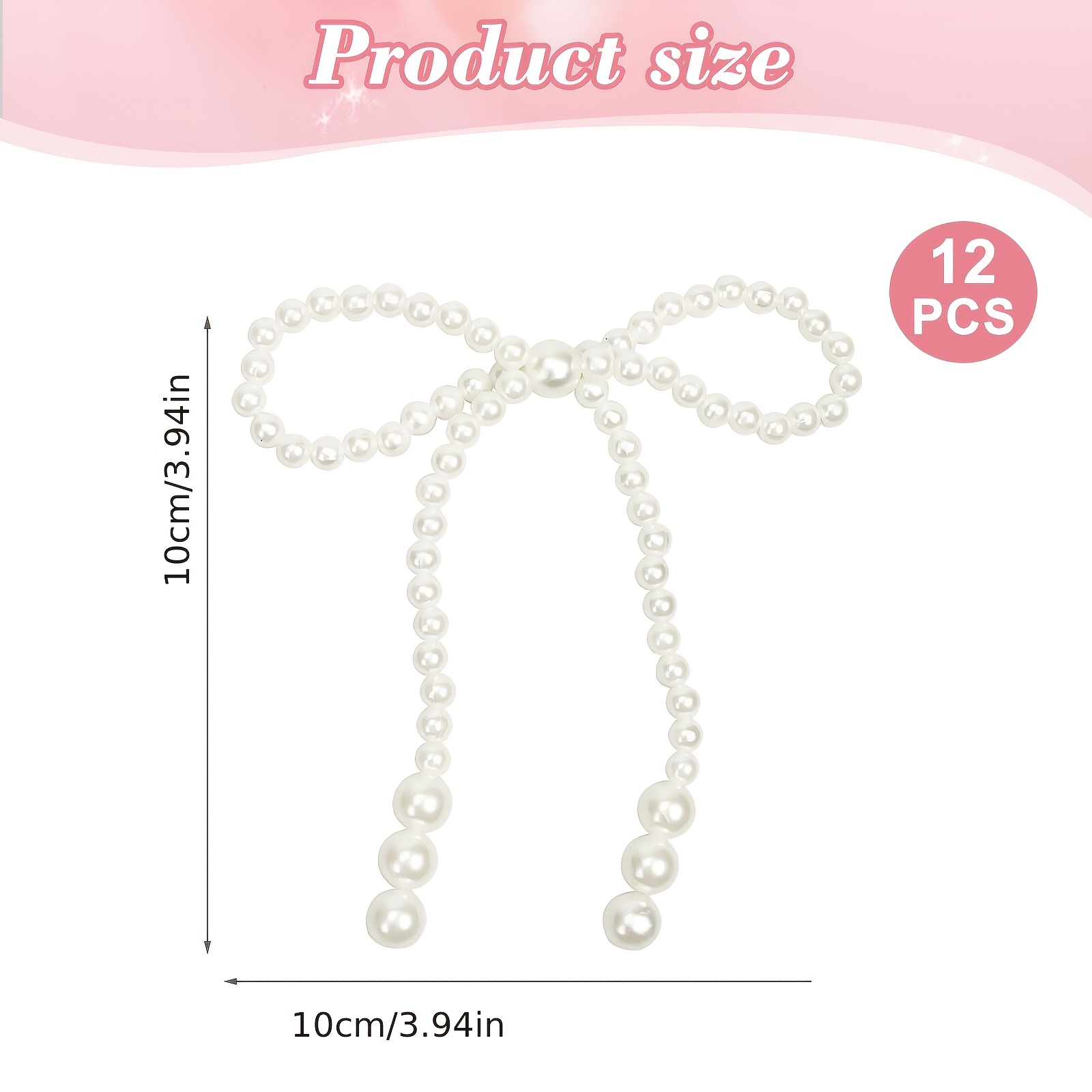 12pcs Elegant White Bow Set, Essential For Christmas Tree Decorations, Suitable For Wreaths, Cakes, Gift Wrapping, Valentine's Day, Wedding Decorations, And Christmas Decor