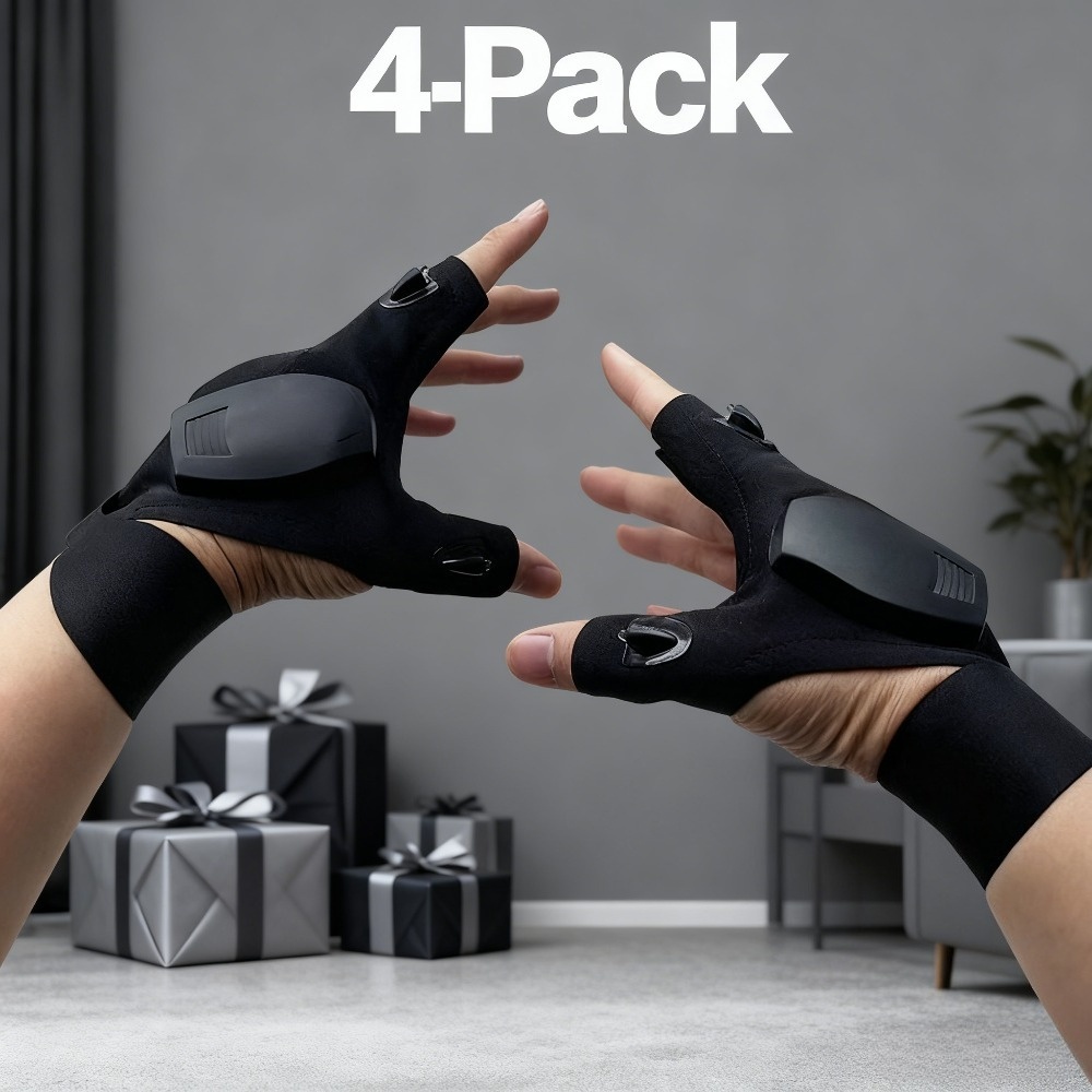 led flashlight gloves sold on Temu United States