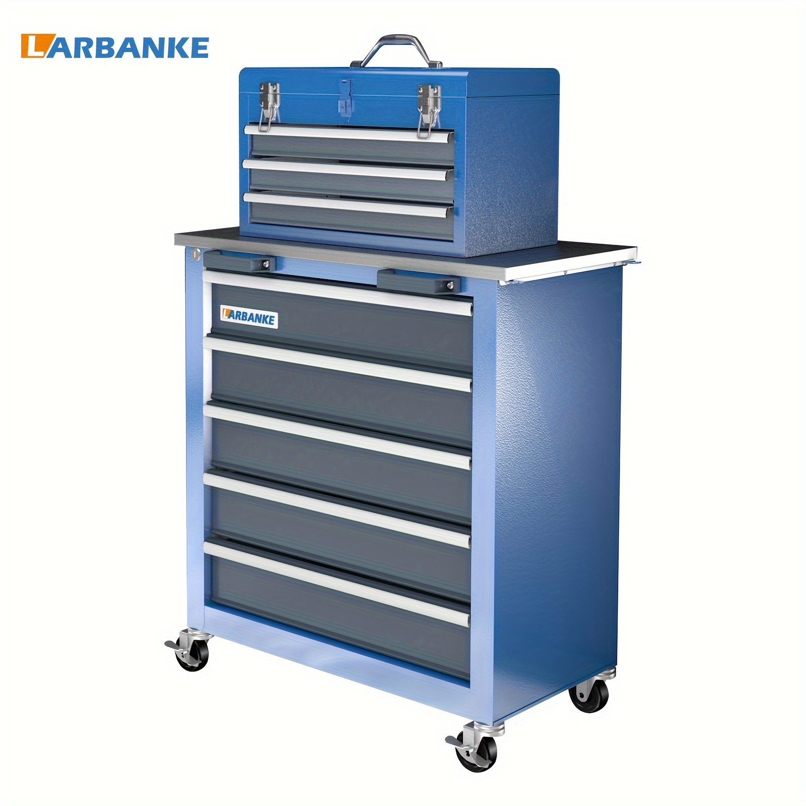 

5 Drawer And 3 Drawers Rolling Tool Chest