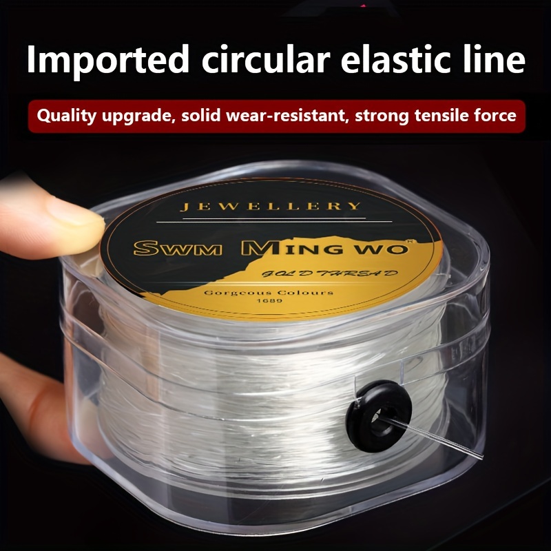 

[top-] 1pc Clear For Jewelry Making - Beading String, Diy Bracelet & Thread, - String For Sewing And Knitting Supplies, /