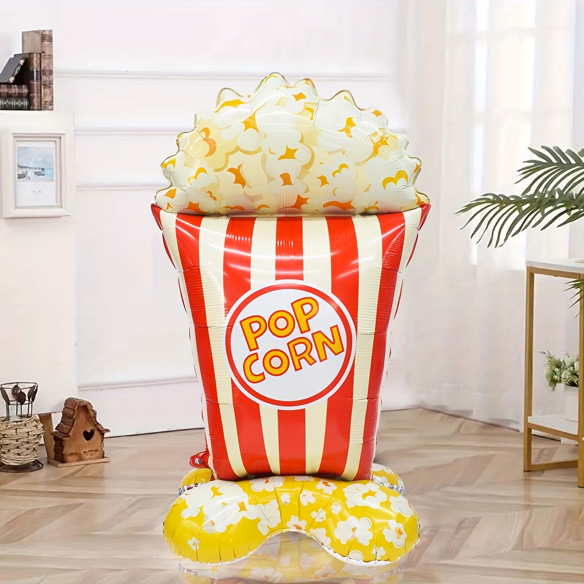 

Festive 61 Inch Popcorn Balloon - Perfect For Weddings, Anniversaries, And Engagement Parties - Indoor/outdoor Use