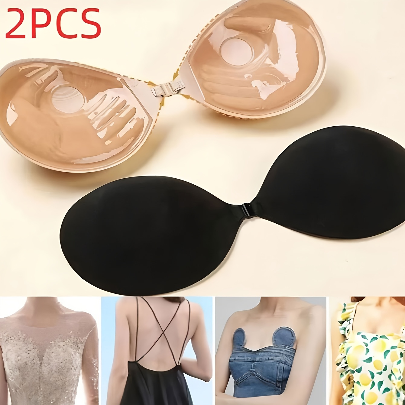 beige invisible strapless bras - Temu Mauritius