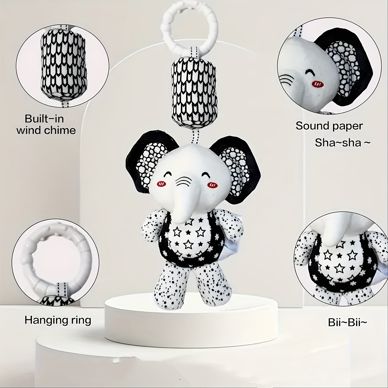 Visual Enlightenment Wind Chime Toy for Young Children
