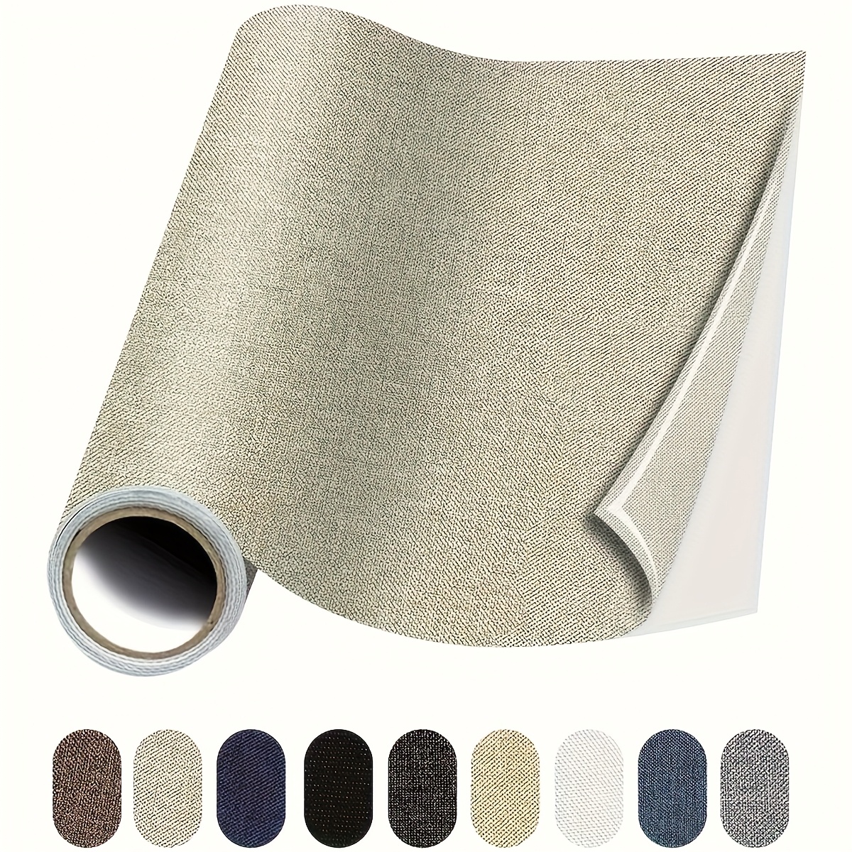 2 Stück Selbstklebende Stoffflicken - Leinen Reparatur-Patches 20x28 Cm