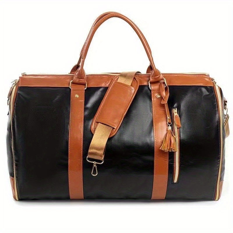 Large-capacity Folding Multifunctional Convenient Suit Travel Bag Travel Storage Bag Handbag Diagonal Luggage Bag Shoes Bag.