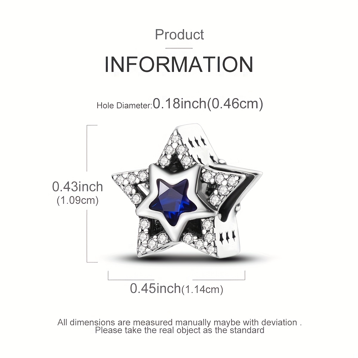 Women's Original Design Low Allergy Shiny Star Bead Bracelet