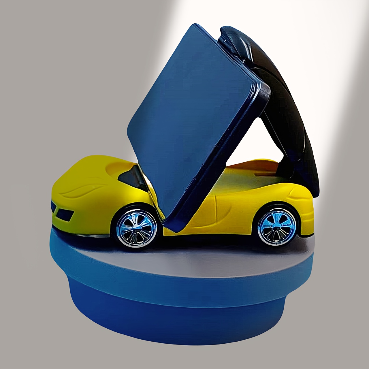 TEMU Car Model Phone Holder, Foldable Car Dashboard Phone Holder, 360 &deg; Rotating Universal Phone Holder, Car Accessories