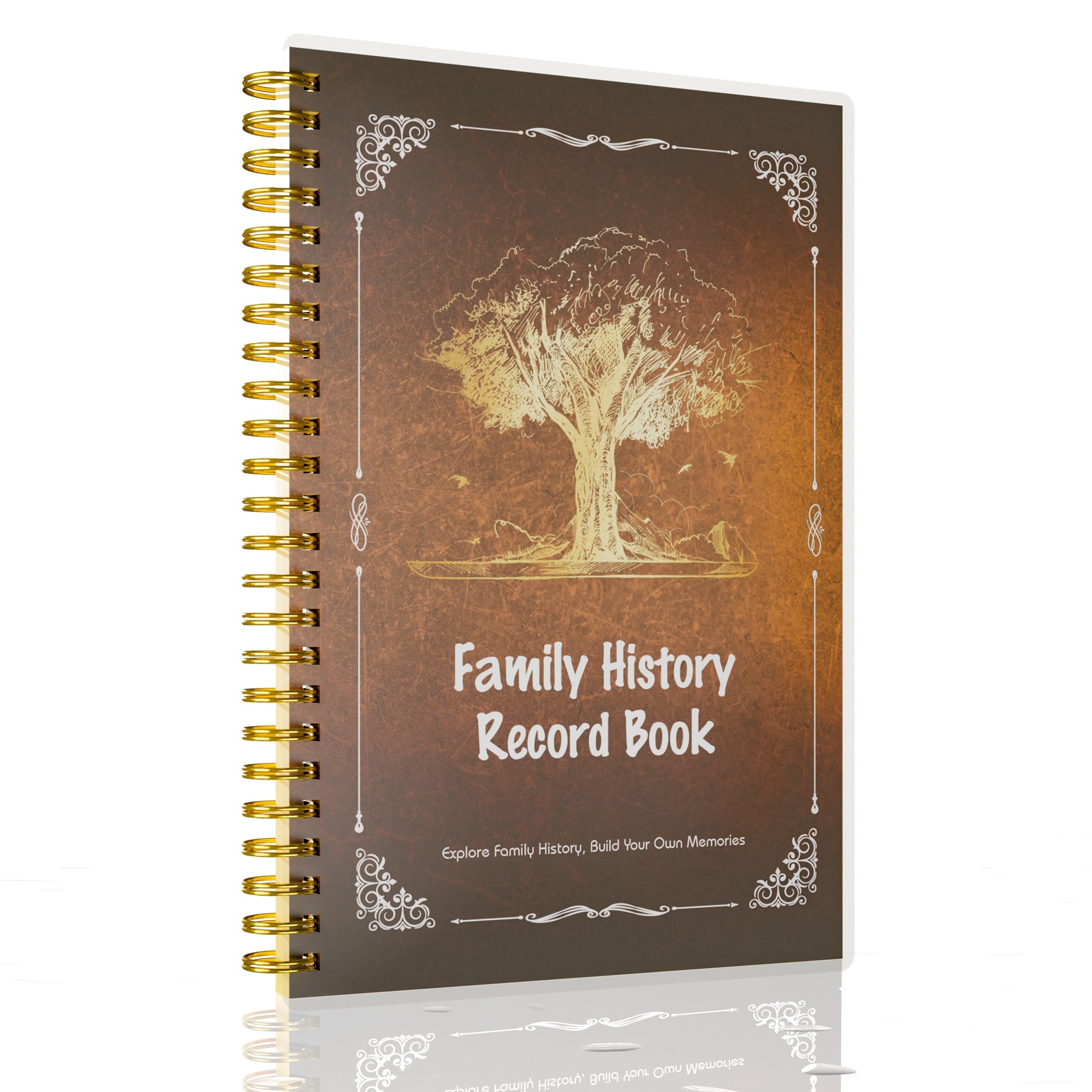 

Record Book - Create Your Own , Explore Origins & Traditions, Build A Family Tree - Perfect Gift For Parents And Kids, 100gsm Paper