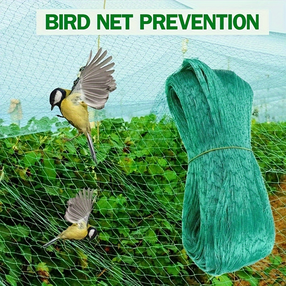 

1pc Durable Green Anti-bird Netting For Garden - Protects Vegetables, Fruit Trees & More From Birds, Deer, Squirrels & Pests