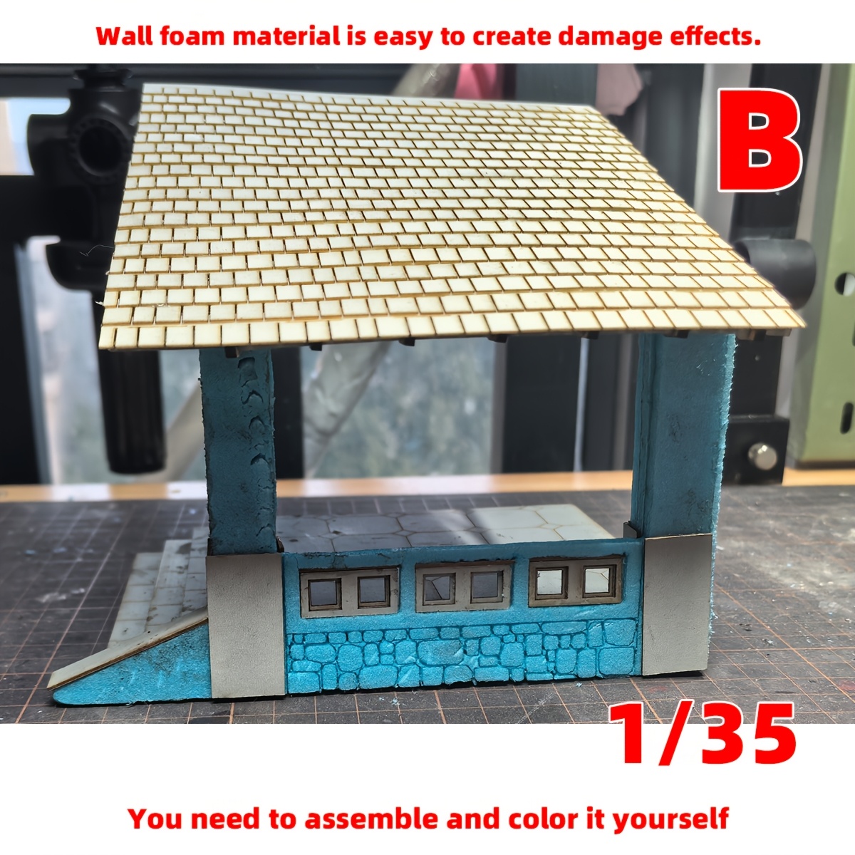 Assembly Architectural Model Sand Table Pavilion Kit