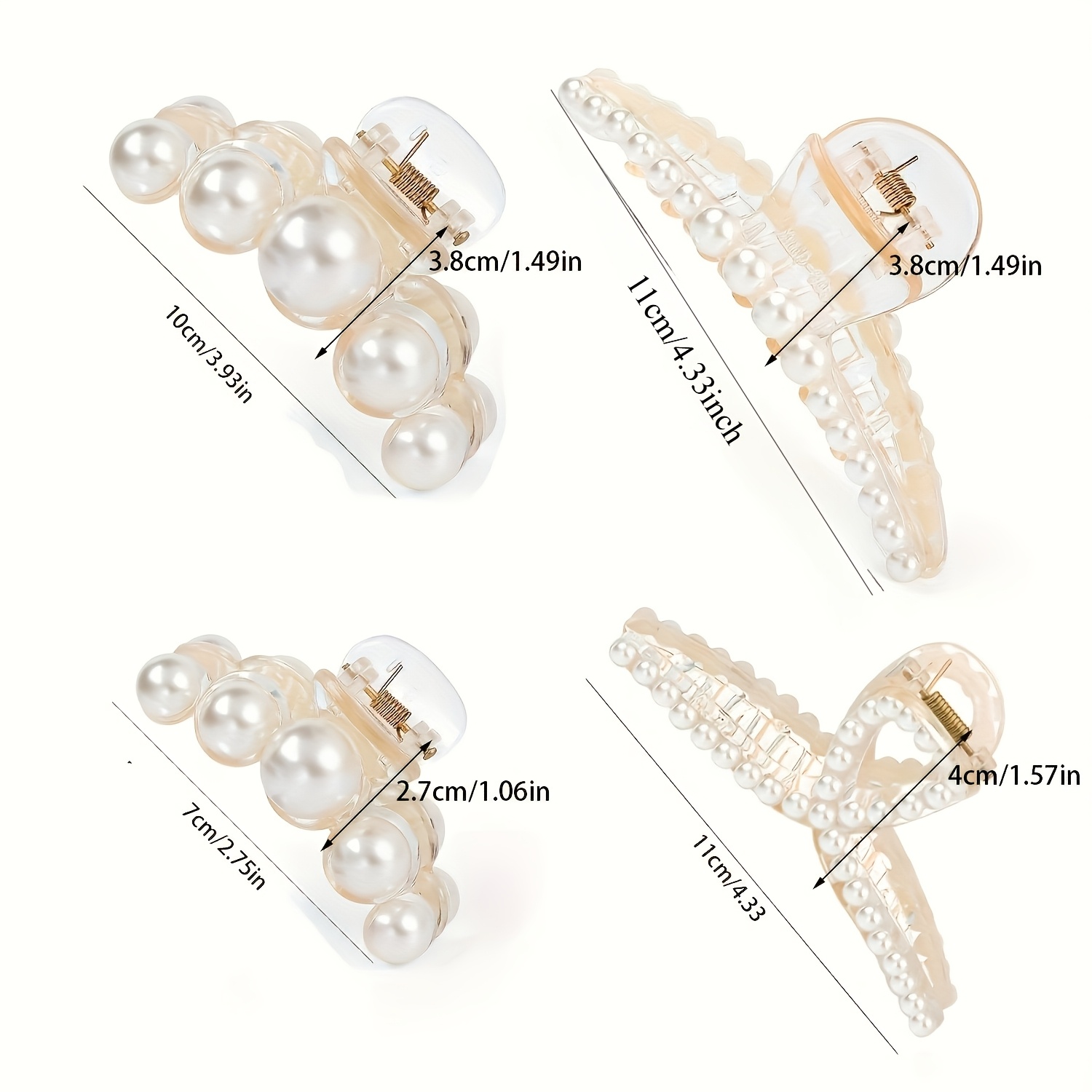 Large Hairpin for Women, Fashionable Wedding Party Styling Tool