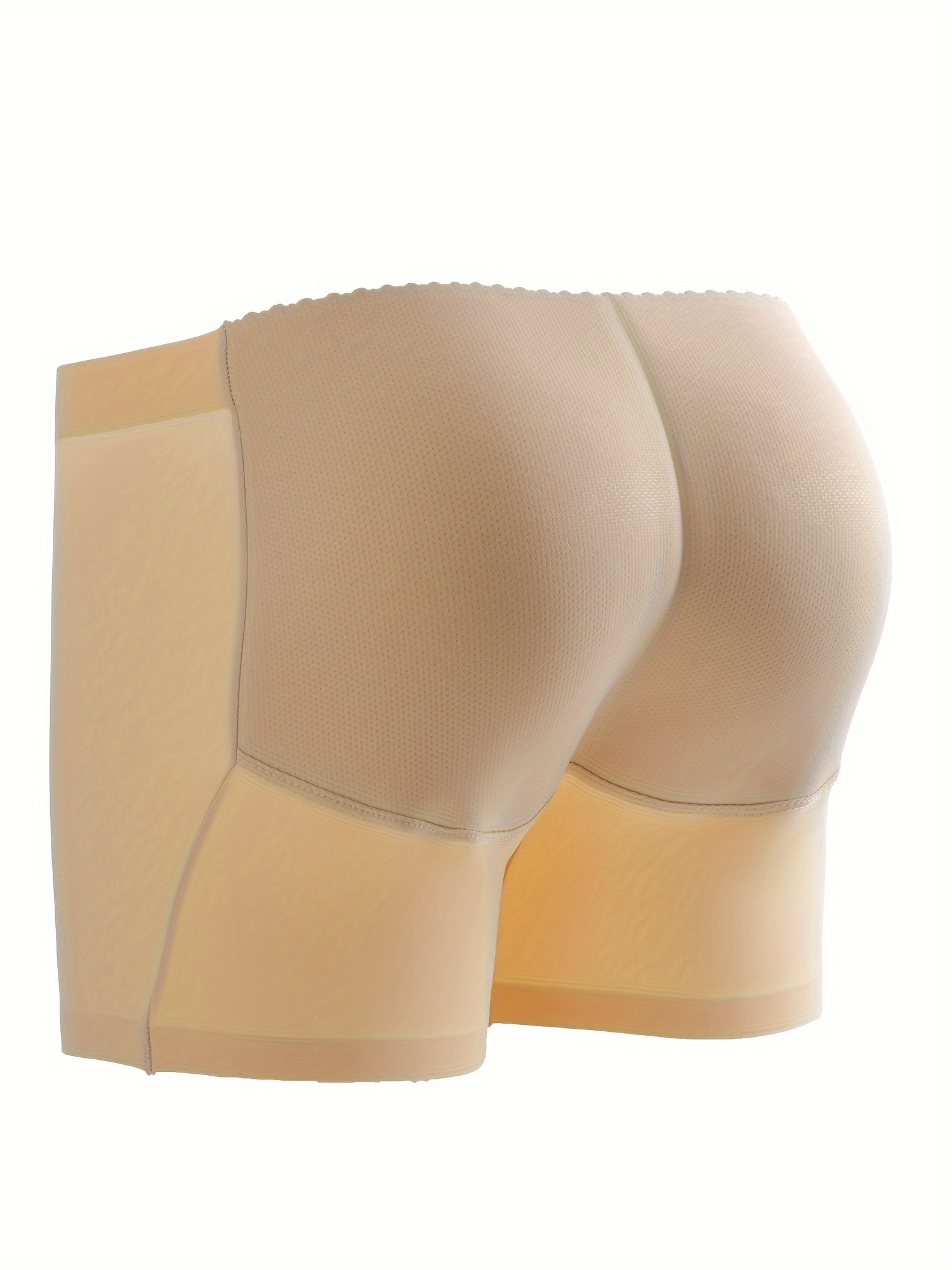 1 Pair Men Sponge Butt Padded Breathable Hip Up Shaper Cup