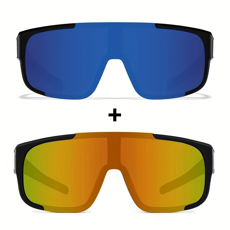 2-pack Oversized Glasses Fit Over Fashion Glasses, For Men And Women, Perfect Daily Wear, Photo Props, And Gift For Birthday, Party, Valentine's Day, Christmas