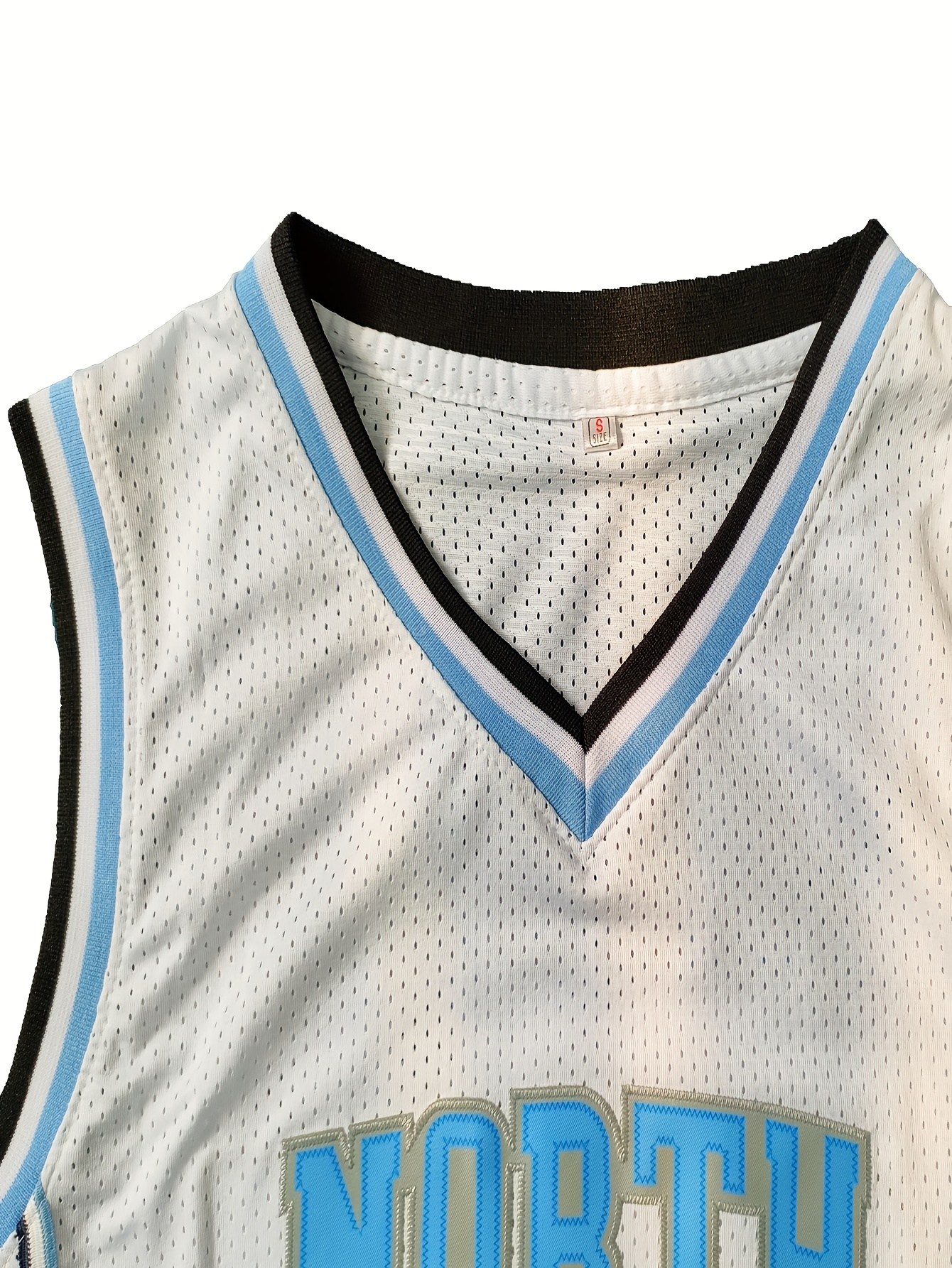 23 white basketball jersey stitched hip hop clothes men Temu