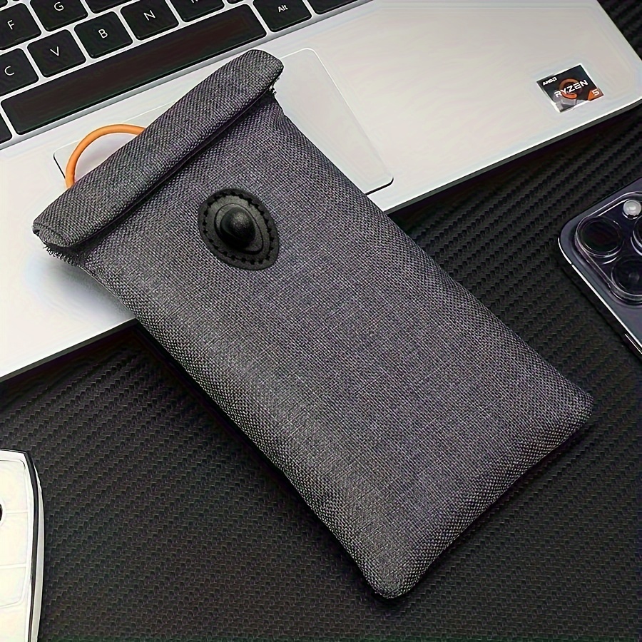 E-shop Faraday-Tasche zur Abschirmung von Handy-Signalen, Anti-Strahlung und Anti-Elektromagnetische Störung, Anti-GPS-Positionierung