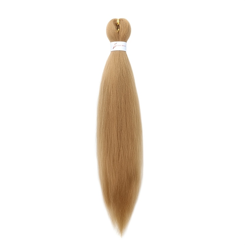 TEMU Extensiones de Cabello Sintético Pre-Estirado de Profesional - , y Fácil de Trenzar, Amigable con para Mujeres